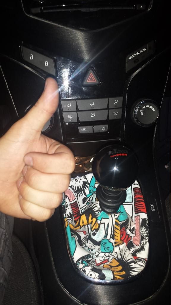 HowTo Replace pressed on shift knobs! Chevrolet Cruze Forums